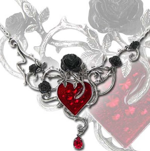Alchemy Gothic P630 - Bed Of Blood-roses -pendants