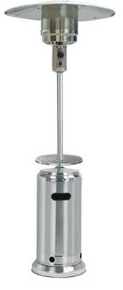 Hlds01-bst 87 In. Tall Stainless Steel Patio Heater With Table