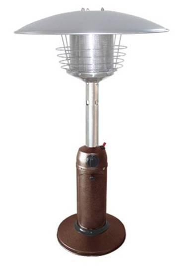 Hlds032-cg Portable Bronze Gold Hammered Finish Heater