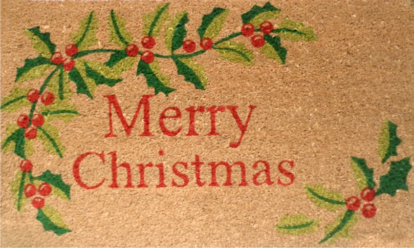 12102 Merry Christmas Doormat