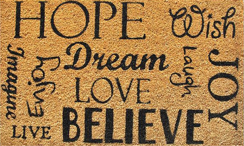 12048 Hope Dream Believe Doormat