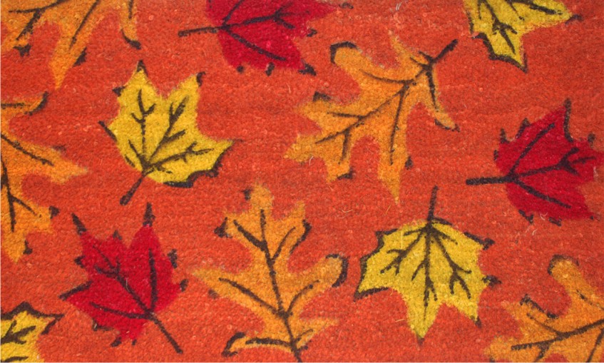 12096 Fall Leaves Doormat