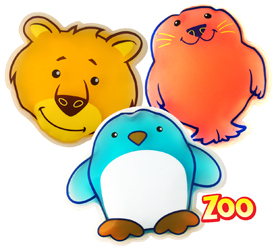 Boo Boo Zoo Strip Of 12 Zoo Animal