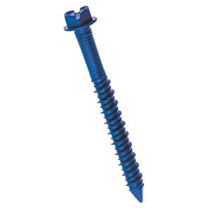 Fa7145 Masonry Slotted Hex Head Fasteners .25 In. X 1 .25 In.