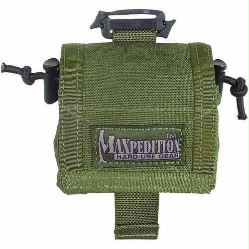 0208g Rollypoly? Folding Dump Pouch -od Green