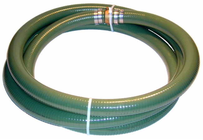 A007-0329-1620 Green Pvc Suction Hose Malexfemale Water Shanks