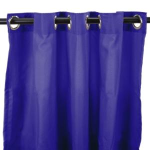 3voc5484-1325q 544 In. X 84 In. Outdoor Curtain - Solid Blue