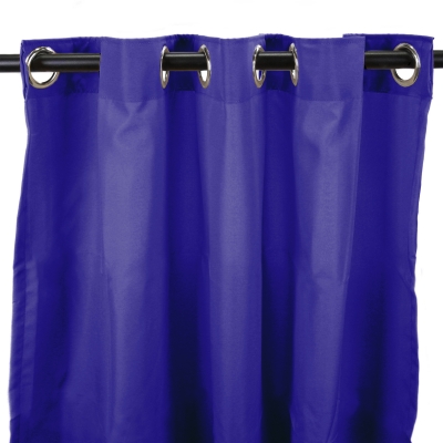 3voc5496-1325q 54 In. X 96 In. Outdoor Curtain - Solid Blue