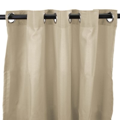 3voc5496-1328q 54 In. X 96 In. Outdoor Curtain - Solid Linen