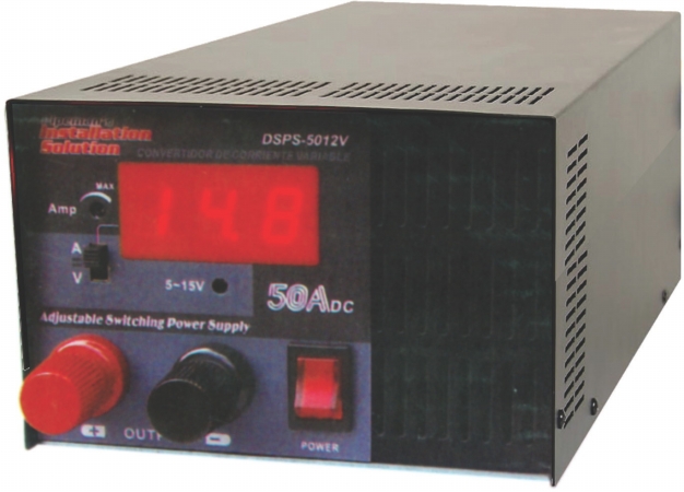 AUDIOP DSPS5012V 50 Amplifier Amp Dc Regulated Power Supply 