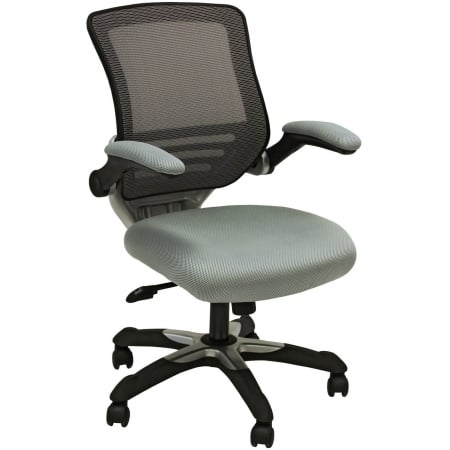 Eei-594-gry Edge Office Chair With Gray Mesh Fabric Seat