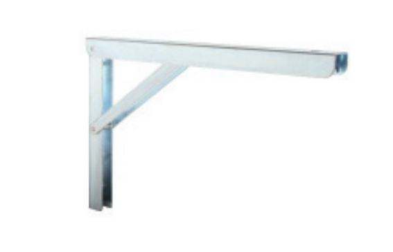 UPC 745704937817 product image for Knape & Vogt  12X8 Folding L-Bracket Zinc | upcitemdb.com