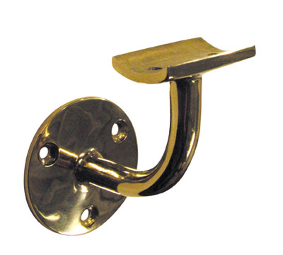 Lavi L00 301 2 2 In. Handrail Bracket - Polished Brass