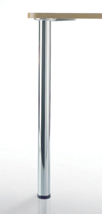 Pmi330 70 Ch Adjustable Table Legs - Chrome