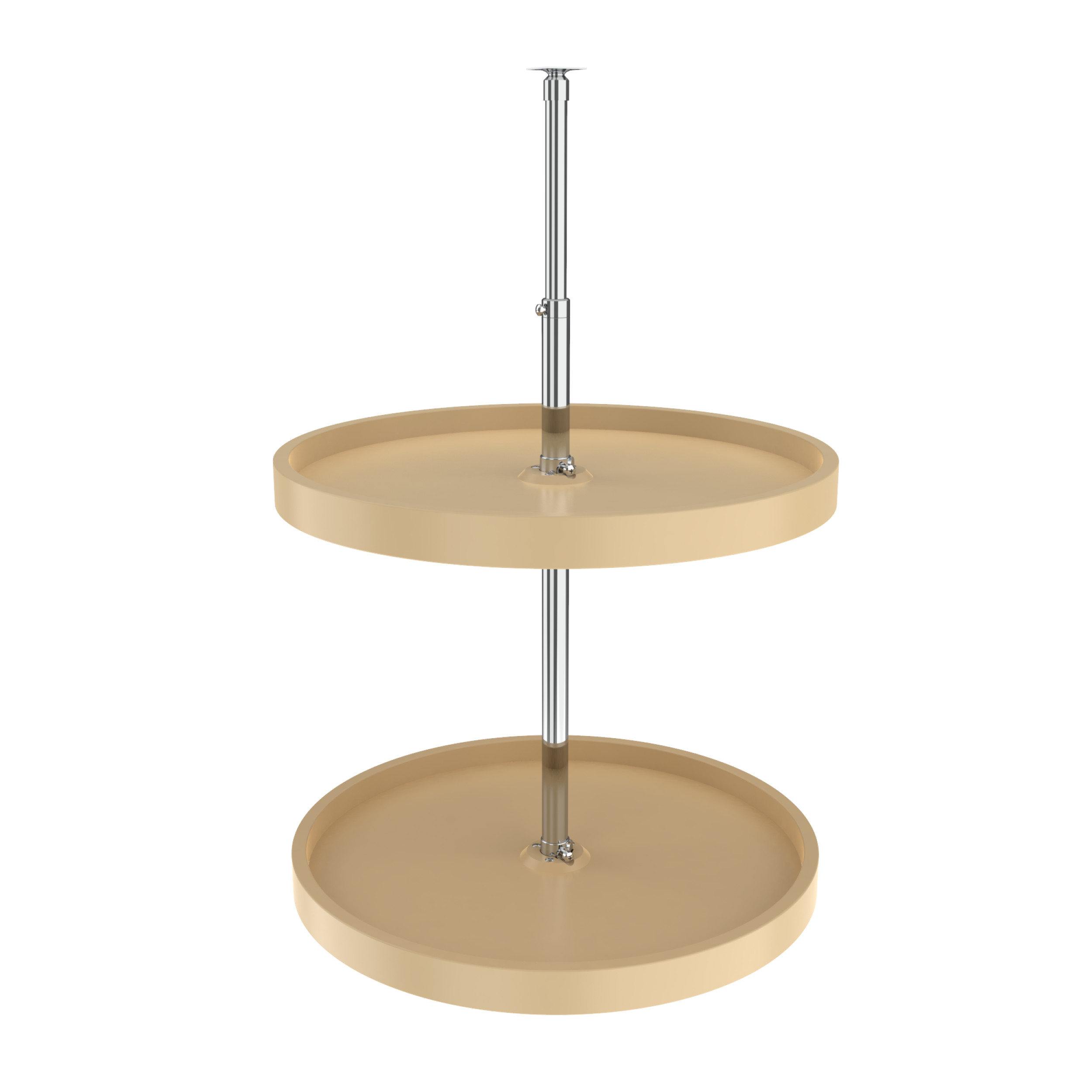 Rev A Shelf Rs6072.20.15.52 20 In. Premiere Full Round Susan Set - Almond Rev A Shelf Rs6072.20.15.52 20 In. Premiere Full Round Susan Set - Almond