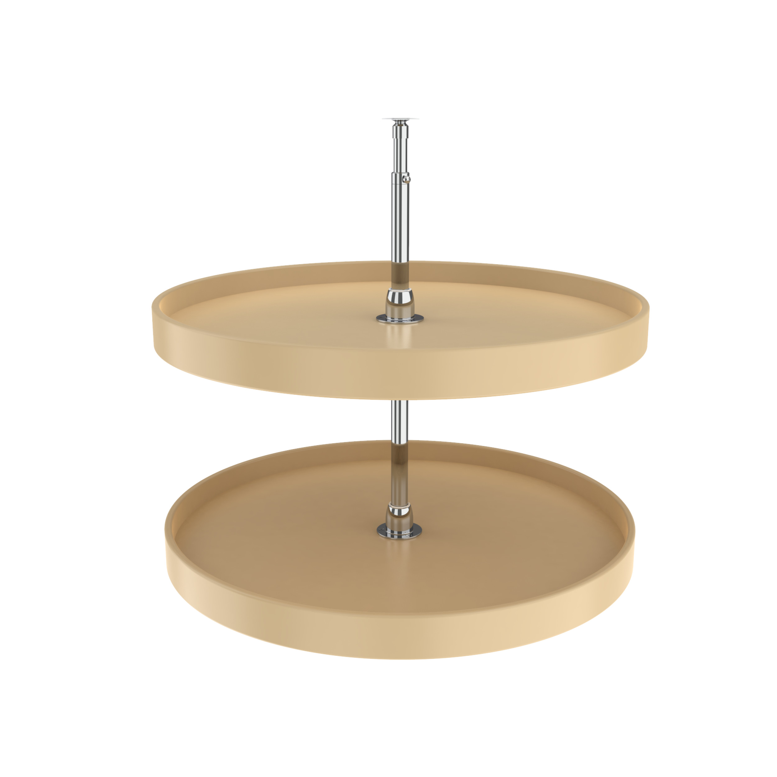Rev A Shelf Rs6072.28.15.52 28 In. Premiere Full Round Susan Set - Almond Rev A Shelf Rs6072.28.15.52 28 In. Premiere Full Round Susan Set - Almond