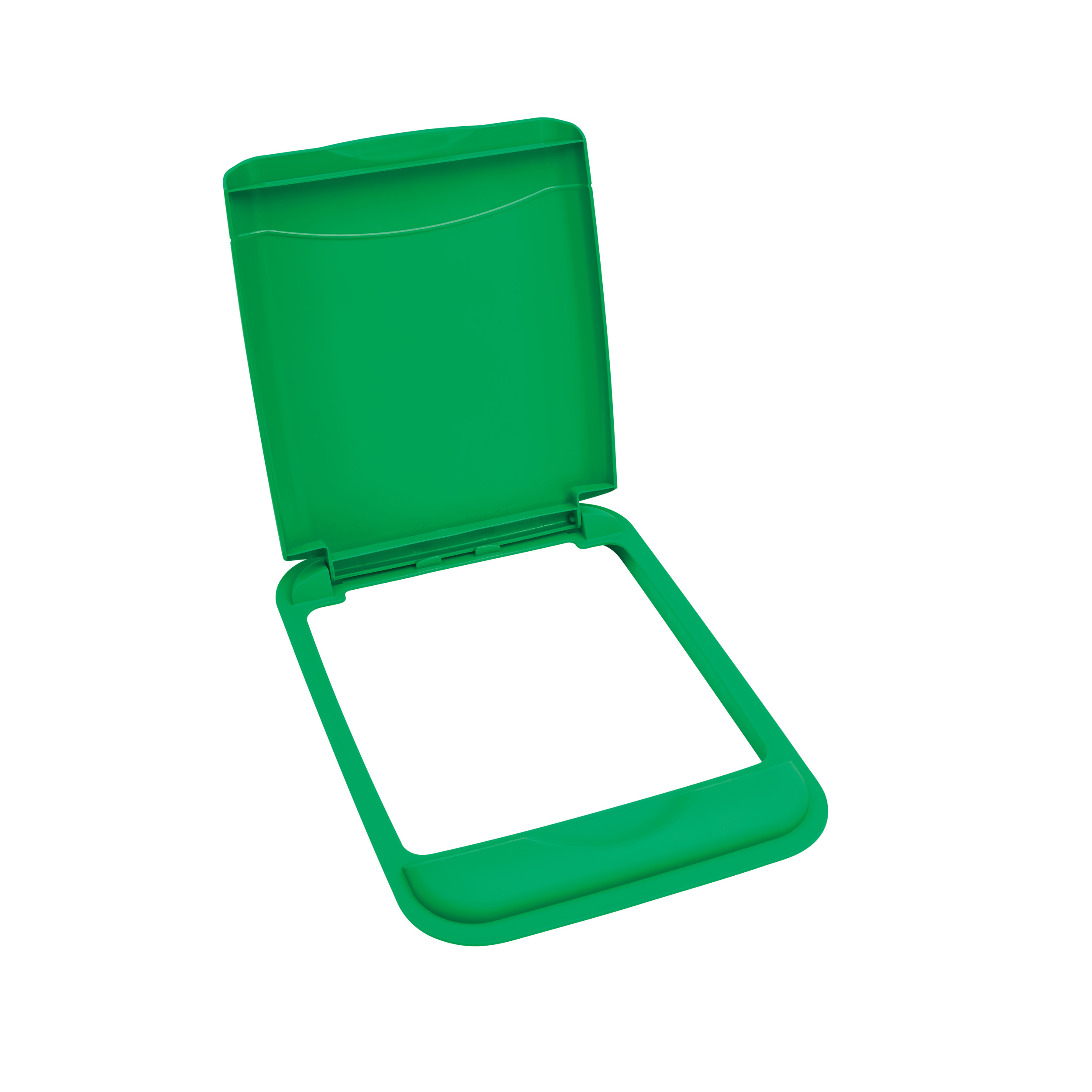 Rev A Shelf Rsrv.50.Lid.G.1 50Qt Waste Bin Flip Up Lid - Green Rev A Shelf Rsrv.50.Lid.G.1 50Qt Waste Bin Flip Up Lid - Green