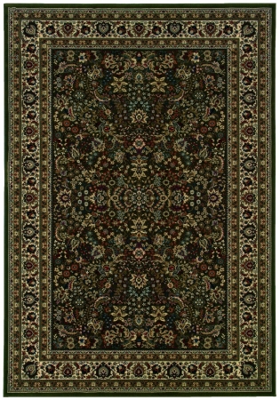 Oriental Weavers Ariana 213g8 4x6 Rectangle - Green/ Ivory-polypropylene