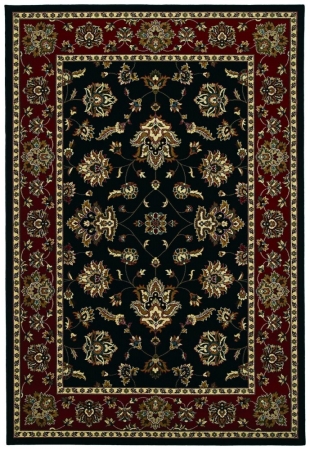 Oriental Weavers Ariana 623m3 8' Square Square - Black/ Red-polypropylene