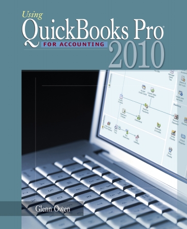 Cengage Learning 538475854 Using Quickbooks Pro 2010 for Accounting  with CDROM  Book with CD ROM  MultimedAudio