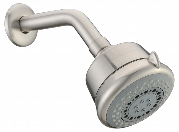 UPC 609224223587 product image for Dawn Kitchen & Bath SHM090401 Showerhead With Arm And Flange - Brushed Nickel | upcitemdb.com