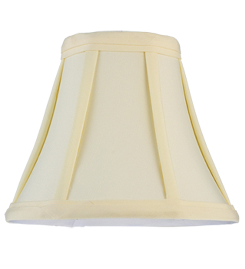 116569 6 In. W X 5 In. H Trumpet Cream Fabric Replacement Shade