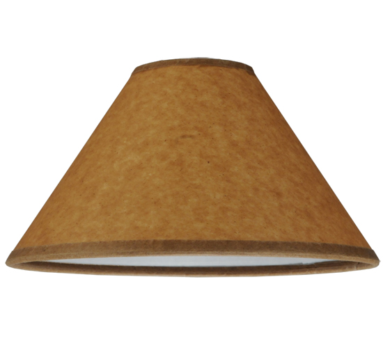 126029 8 In. W X 4.25 In. H Taos Brown Parchment Replacement Shade