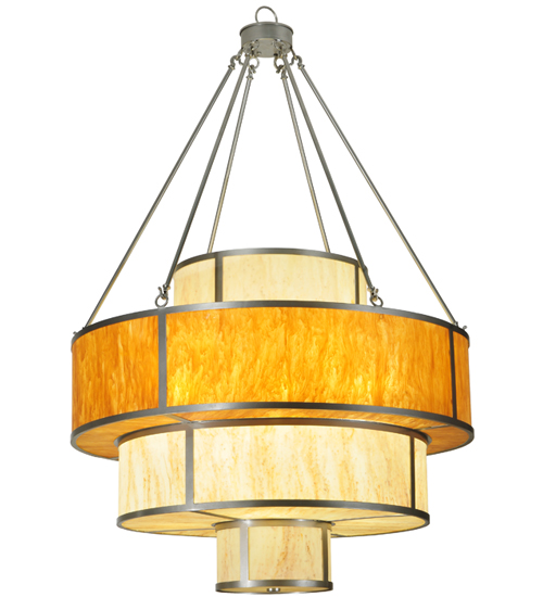 127927 44 In. W Cilindro Jayne 4 Tier Pendant