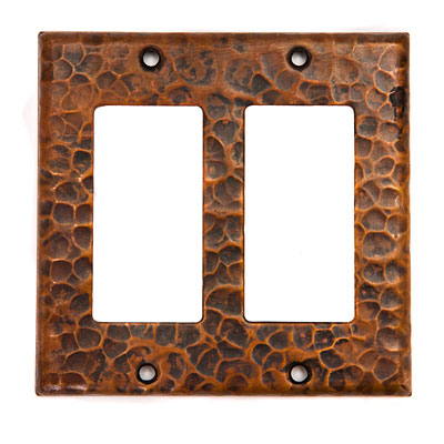 Sr2 Gfci Metal Wall Plate - Oil Rubbed Bronze