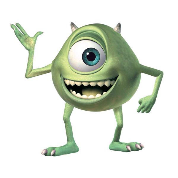 Monsters Inc Giant Mike Wazowski Peel And Stick Wall Decals
