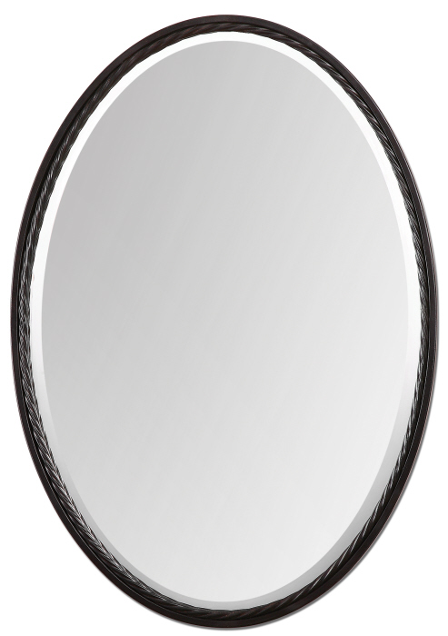 01116 Casalina Oil Rubbed Bronze Oval Mirror
