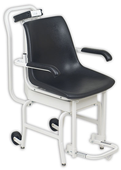 Cardinal Scale-detecto 6475 Chair Scale Digital 400 Lb X .2 Lb- 180 Kg X .1 Kg Lift Away Arms And Foot Rests