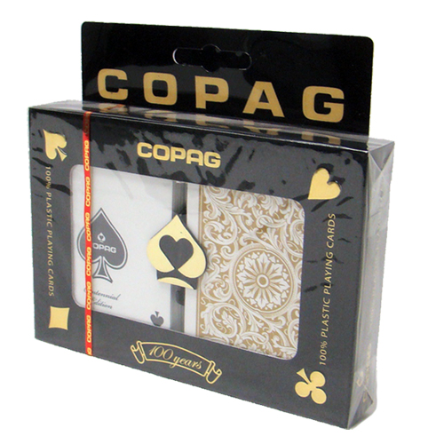 Gcop-501 Copag 1546 Bridge Black-gold Regular