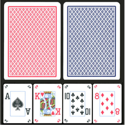 Gcop-302 Copag Dual Index Poker Size