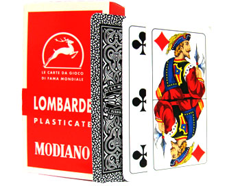 Gmod-752 Deck Of Lombarde Italian Regional Playing Cards