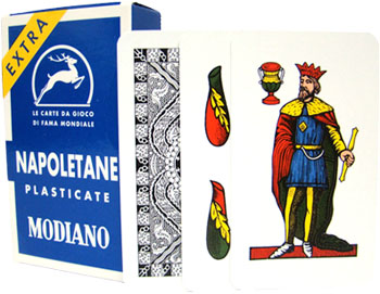 Gmod-754 Deck Of Napoletane 97-31 Italian Regional Playing Cards