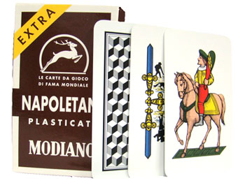 Gmod-755 Deck Of Napoletane 97-38 Italian Regional Playing Cards