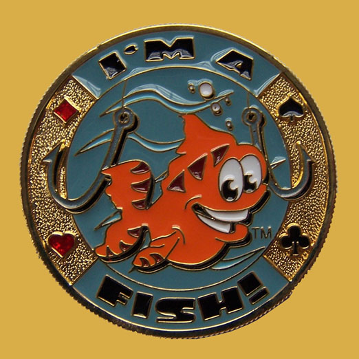 Cg-0012 Im A Fish Medalion