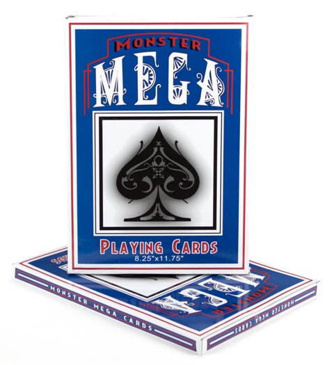 Gcar-902 Super Jumbo Oversize Playing Cards 8.25 In.x11.75 In.