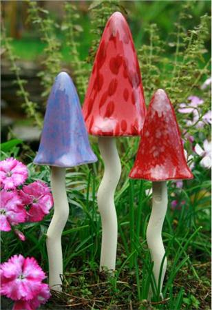 Tinkling Toadstools - Set Of 3 Spring - Gift-boxed