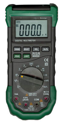 Dmms8268 Digital Multimeter Auto Ranging