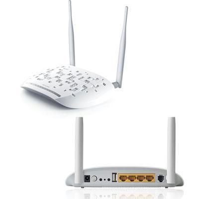TP-Link TD-W8968 Wireless 300N ADSL Modem Routr