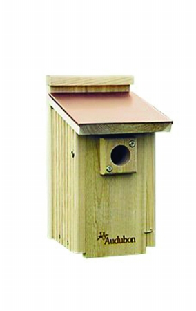 Audubon-woodlink - Coppertop Bluebird House- Tan - Nacopbb