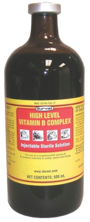 High Level Vitamin B Complex- Yellow 500 Milliliter - 02 1112303
