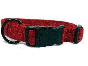 - Adjustable Dog Collar- Red 1 X 18-26 - Fal 18-26 Rd