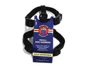- Adjustable Dog Harness- Black .63 X 12-20 - Cfa Smbk