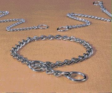 Heavy Choke Chain Dog Collar 18 Inch - C3018a