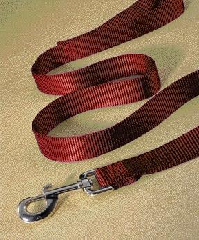 - Single Thick Nylon Lead- Red .75 X 4 - Slt 4rd