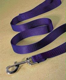 - Single Thick Nylon Lead- Hot Purple .63 X 6 - Slf 6pu