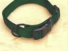 - Adjustable Dog Collar- Hunter Green .75 X 16-22 - Fam 16-22 Dg